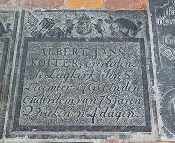 Leegkerk, Albert Jans Koiter